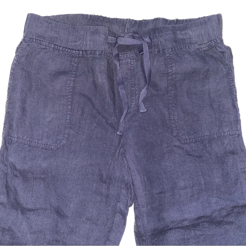 CASLON Linen Joggers - Picture 2 of 4